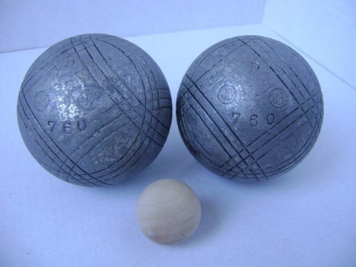 Doublette boules pétanque - boules,