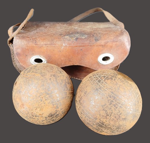Ancienne paire boules de - boules,