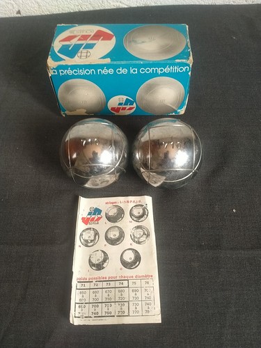 Boules pétanque vintage - pétanque,